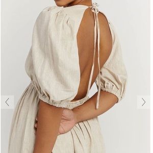 NWT Dissh linen midi